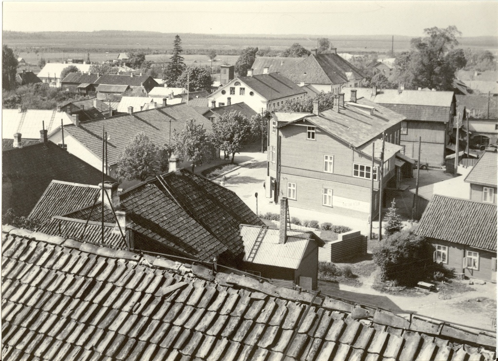 foto,  Paide vaade 1966.a.