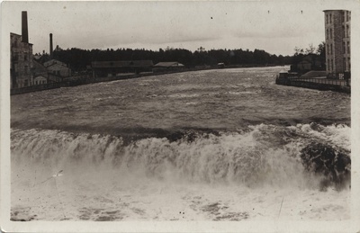 Estonia : Narva big juga = d. gr. Narvefall  duplicate photo