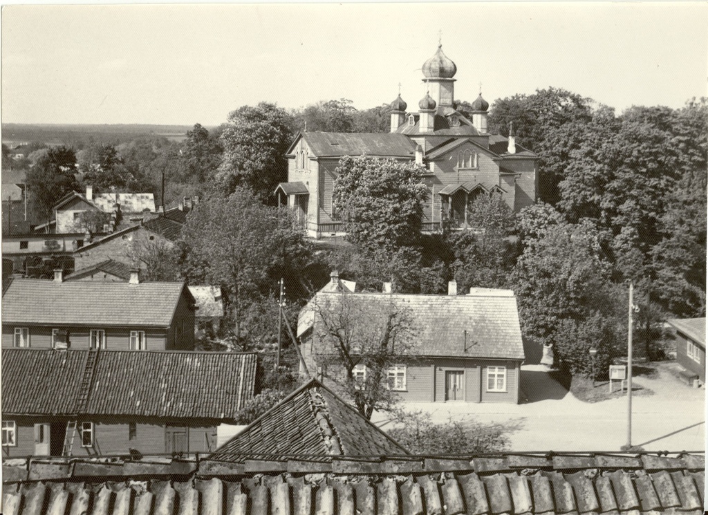 foto,  Paide vaade 1968.a.