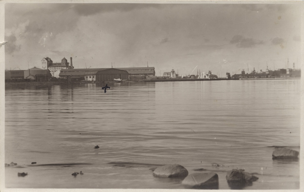 Estonia-tallinn : port from the sea