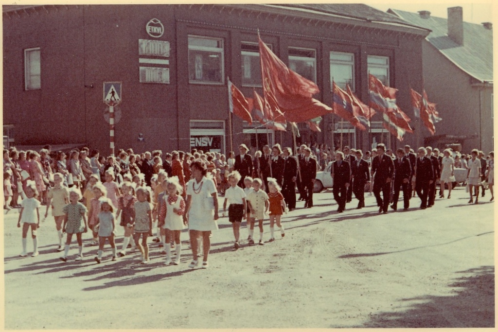 foto, Paide rajooni suvepäevad 1975.a.