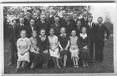 Foto. Loosi maanoored 1938-1939.a.  duplicate photo