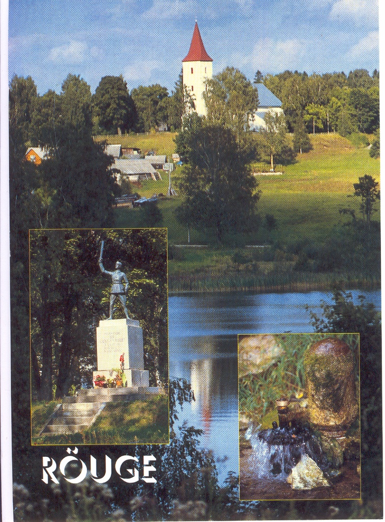 Fotopostkaart. Rõuge vaated 1998.a.