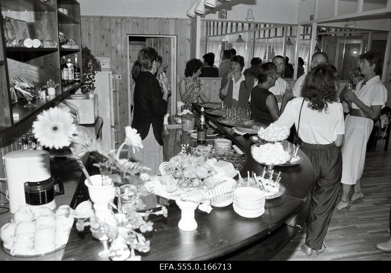 Kohviku sisevaade Sindis.