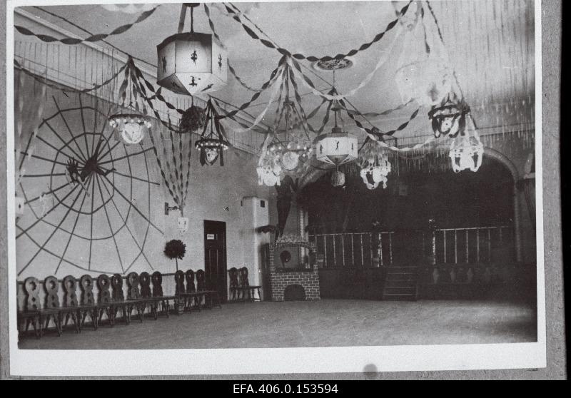 Pritsimaja saal (hoone hävis aug. 1944.a.).