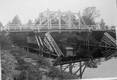 Photo Loksa bridge 1933  duplicate photo