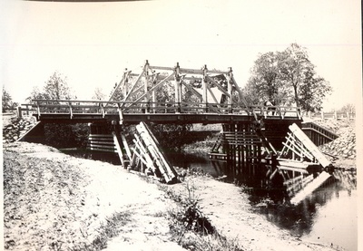 Photo Loksa bridge 1933  duplicate photo