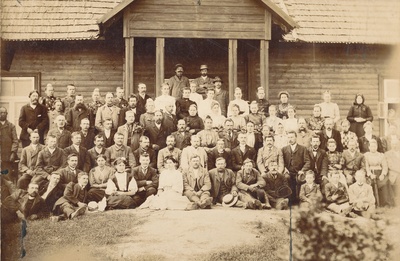 Foto.Vaabina Põllumeeste Seltsist osavõtjad 1908-1910.aastail.  duplicate photo
