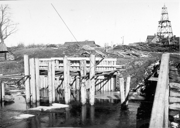 Photo Loksa bridge 1933