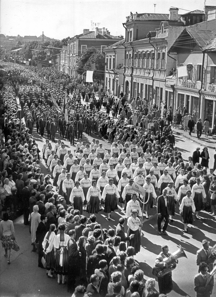 Foto. 1965.a. üldlaulupidu.