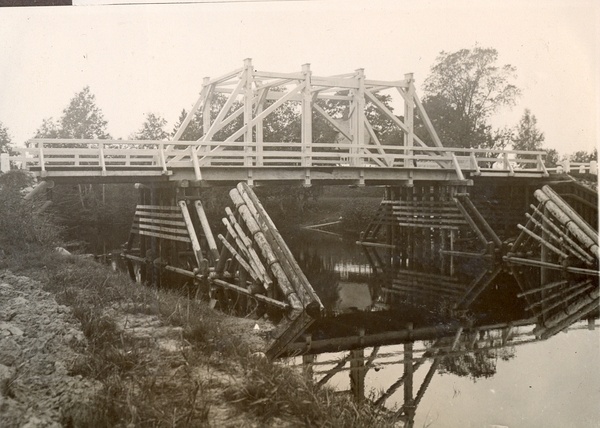 Photo Loksa bridge 1933 Oct