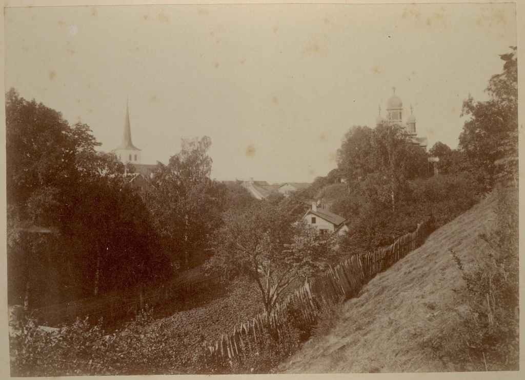 foto, Paide vaade  1899.a.