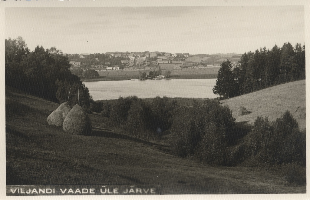 Viljandi view over the lake