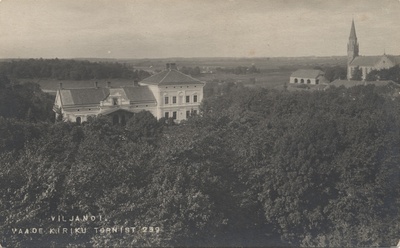 Viljandi view from the church tower  duplicate photo