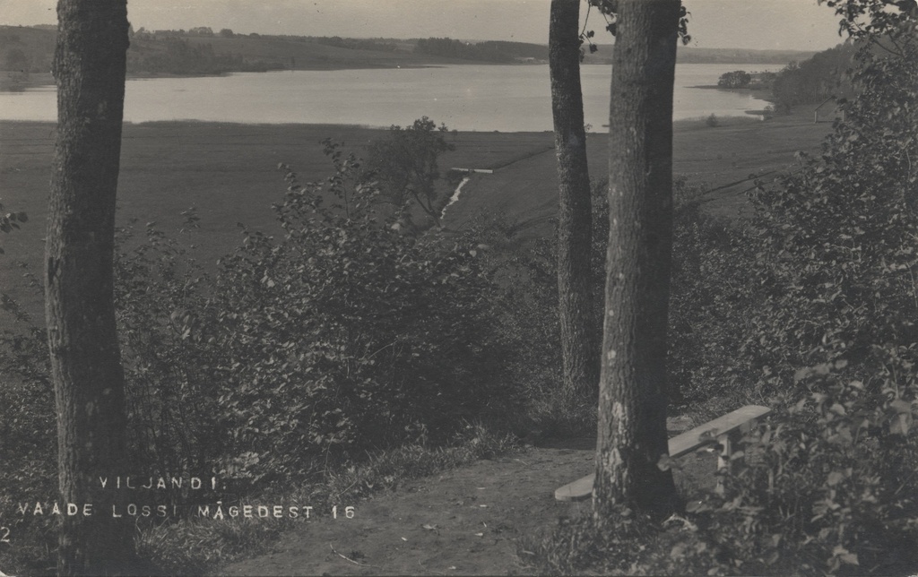 Viljandi view of the castle mountains