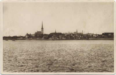 Tallinn : view from the sea  duplicate photo
