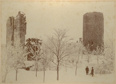 foto, Paide Vallimägi lossivaremete ja -torniga 19.saj. lõpul  duplicate photo
