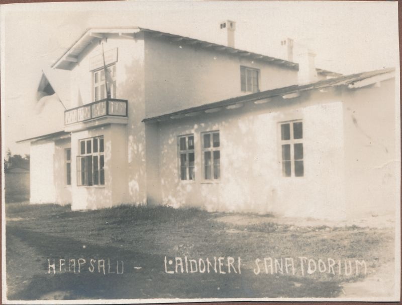 Photo. Laidoneri sanatoorium Haapsalus.