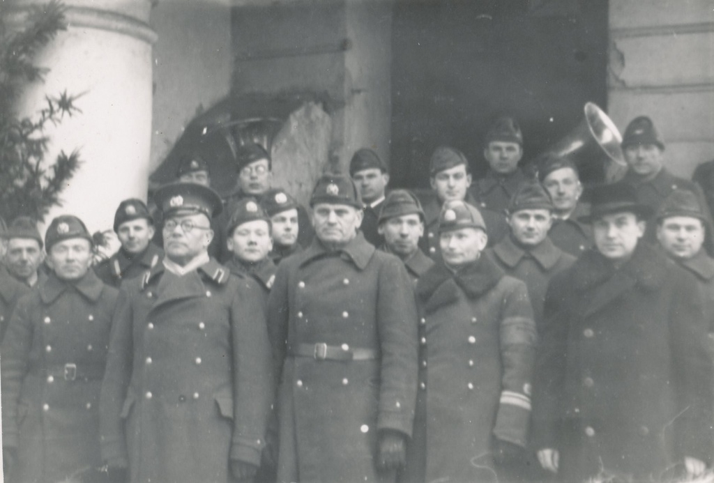 Foto.Võru Omakaitse orkester 1942.a.