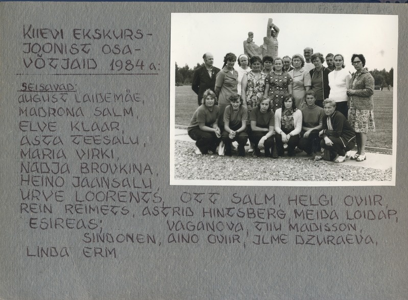 Foto. Kiievi reisist osavõtjad