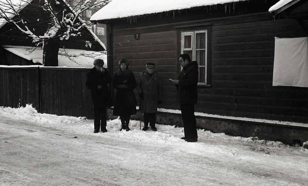 Kalle Jüri Priske was performing at the opening of the monument monument to Johannes Aaviku on the Day of Remembrance in Kings on 06.12.1980.