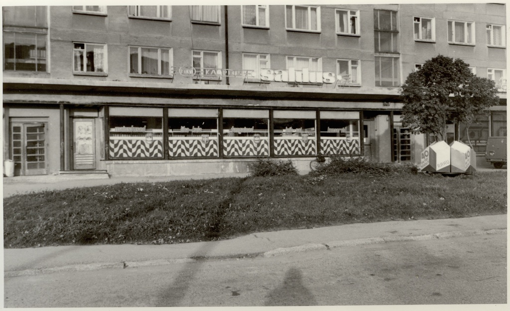 foto, Paide RTK kauplus "Saldus"  04.10.1984.a.
