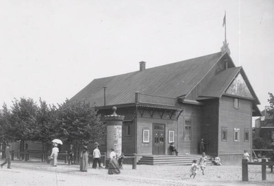 Cinema Illusion. Tartu, 1916.  duplicate photo