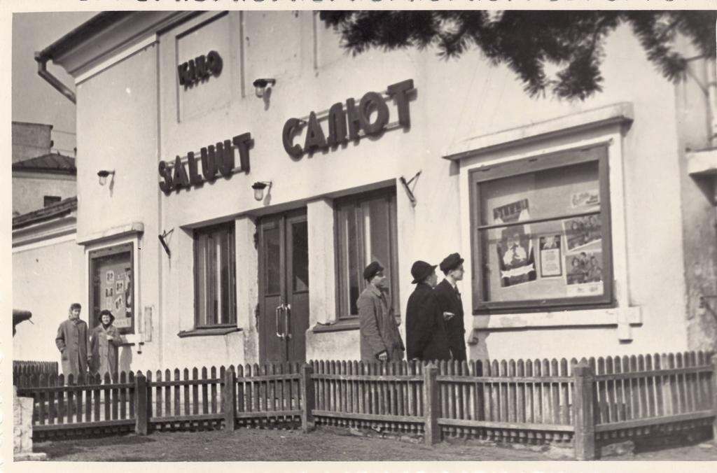 Cinema Saluut façades before restoration
