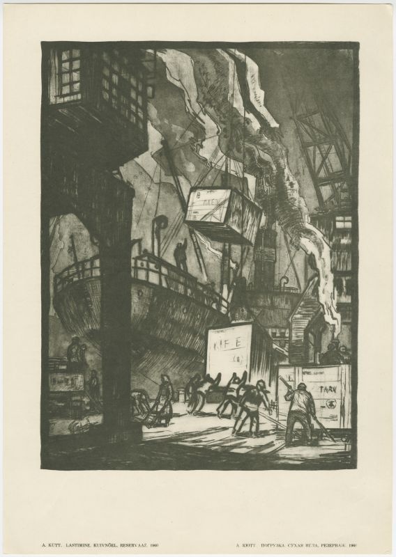 12 reproductions. Tallinn and the sea. Loading.