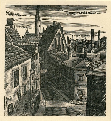 Old Tallinn. 1935  similar photo