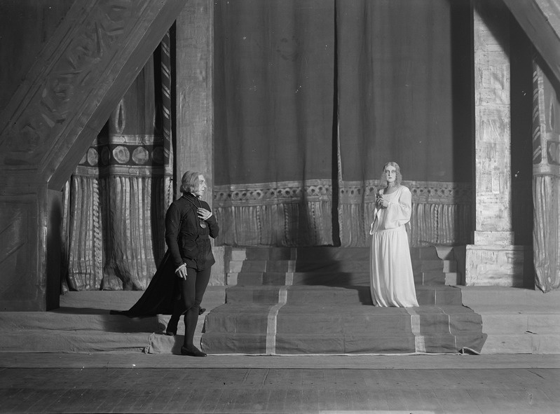 Hamlet, Estonia, 1923, Hamlet – Ants Lauter, Ophelia – Erna Villmer