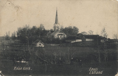 Estonia : Kose Church = Estonia  duplicate photo