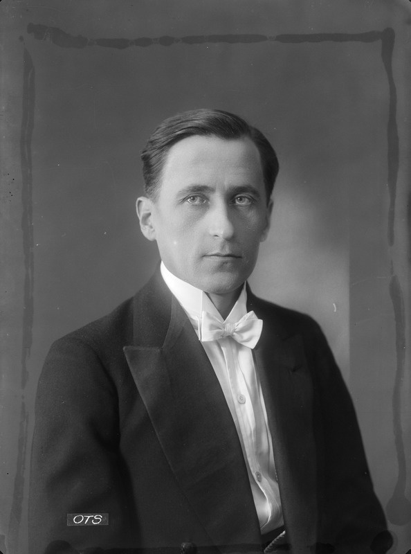 Karl Ots, portree, ca 1925