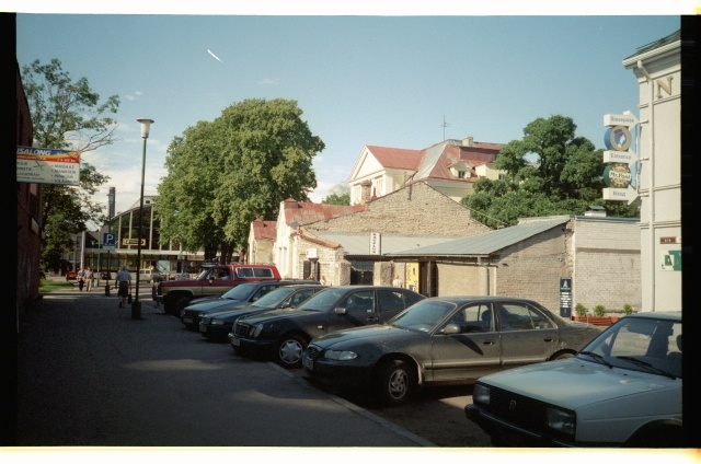 Garden Street in Tallinn Old Town