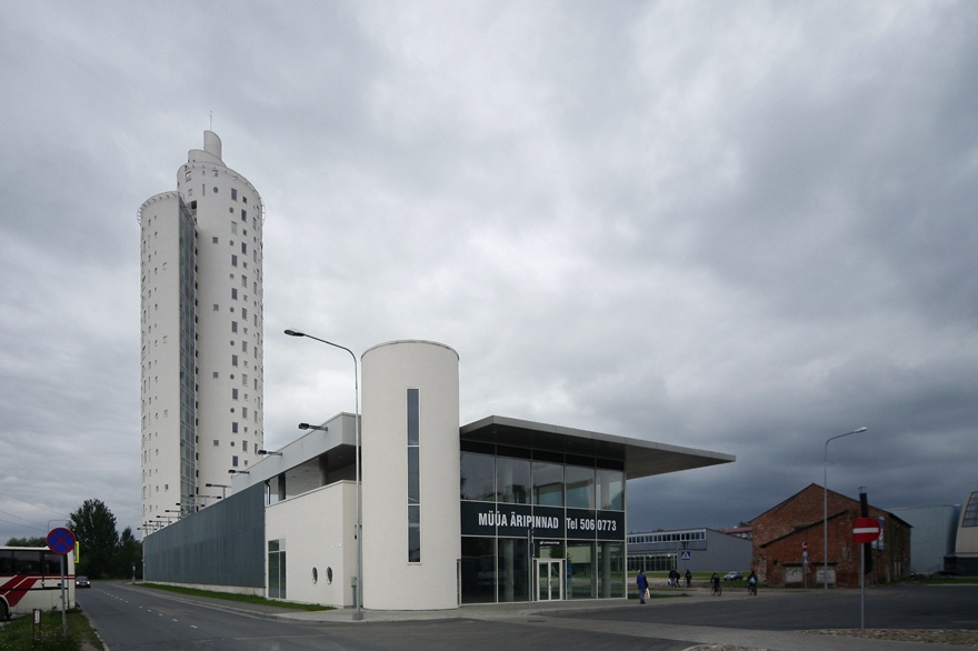 Tigutorn in Tartu, view of the building. Ab Künnapu & Padrik: Vilen Künnapu, Ain Padrik, co-authors Kristiina Hussar, Kerli Koolma