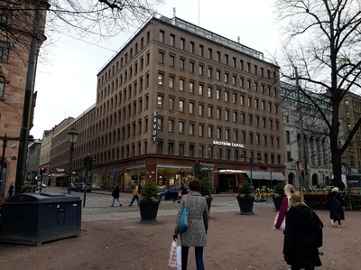 Eteläesplanadi 14.  Kasarmikatu 48, 46, 44. rephoto