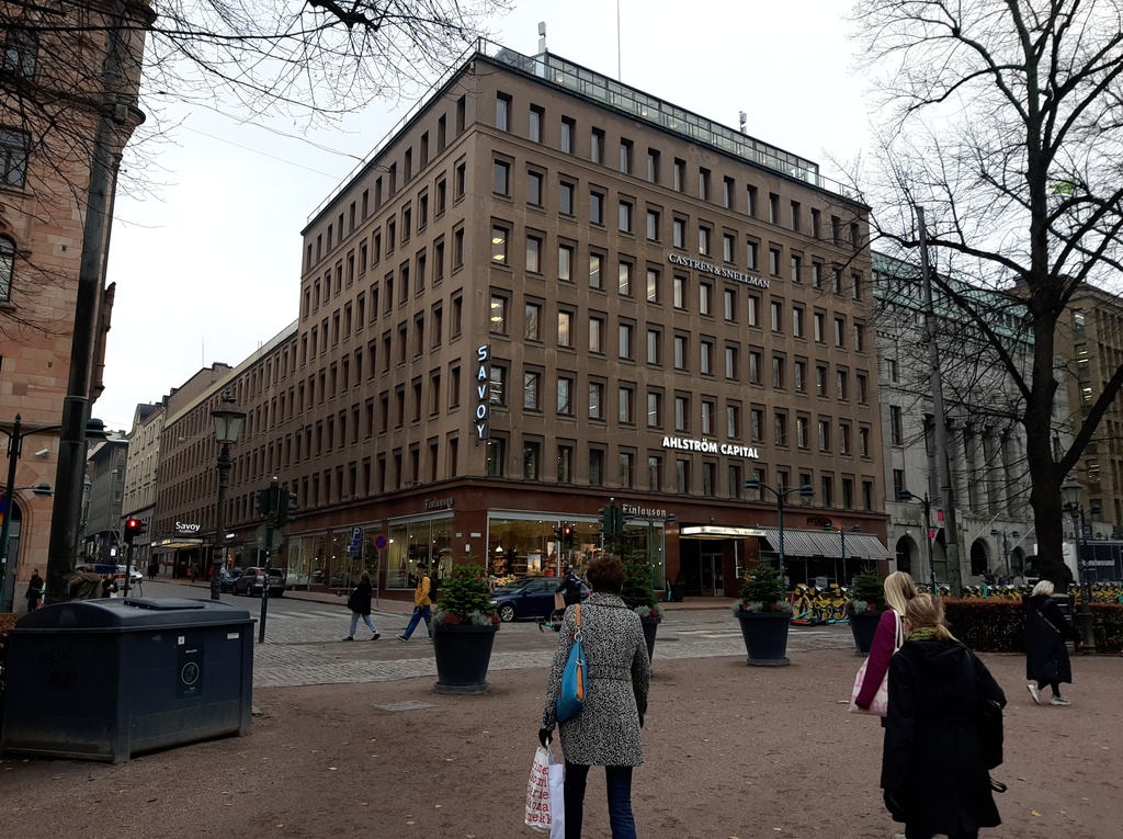 Eteläesplanadi 14.  Kasarmikatu 48, 46, 44. rephoto
