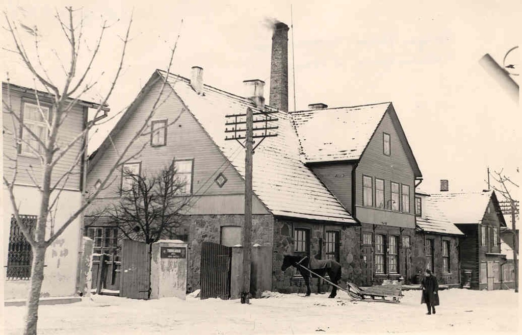 Industrial building of Kolga-Jaani Milk Association in 1944.