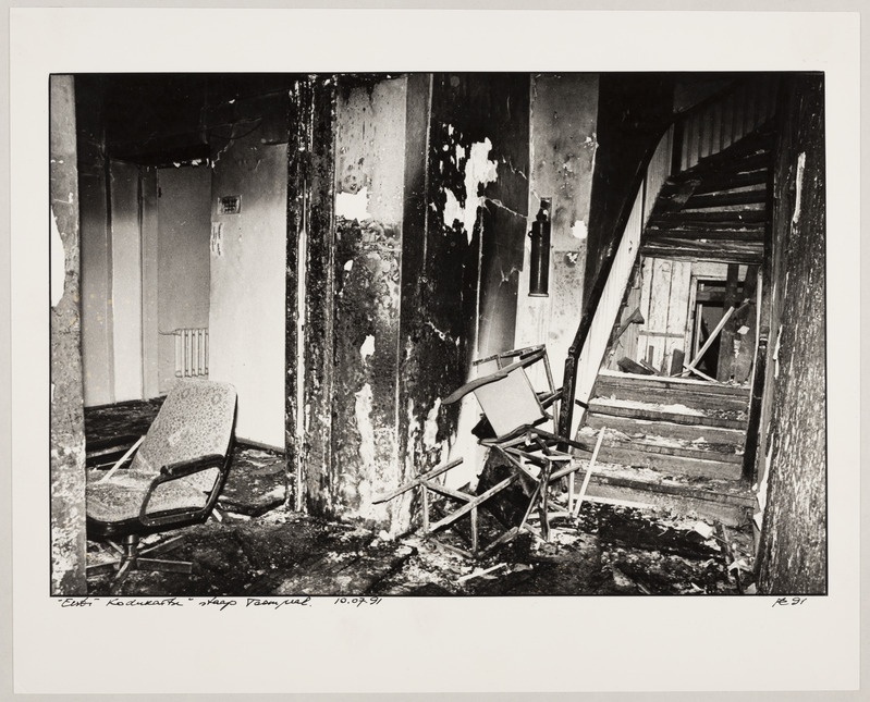 Eesti Kodukaitse staap Toompeal. Seeriast "1991. aasta sündmused"