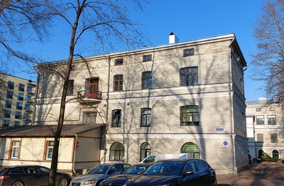 Wing of Tallinn Diakonisside Hospital by Tondi rephoto