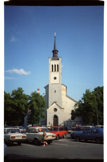 Jaani Church in Tallinn, Freedom Square