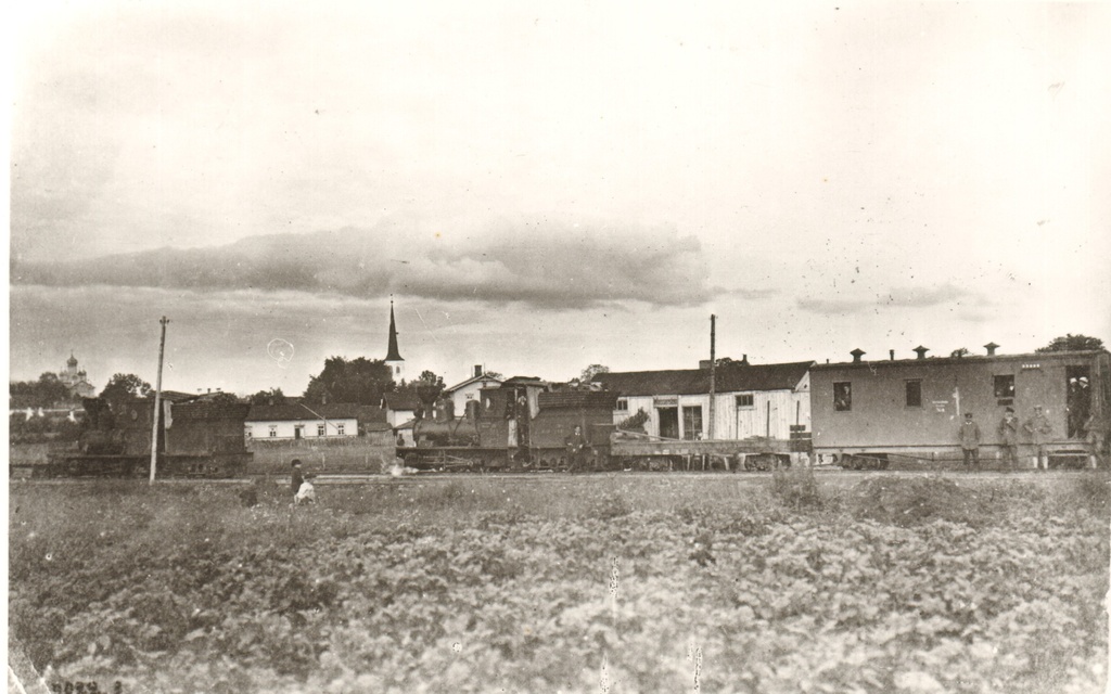 fotokoopia, Paide raudteejaam 1918.a.