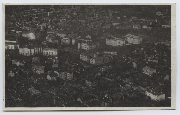 Tallinn, view of the bird flight.