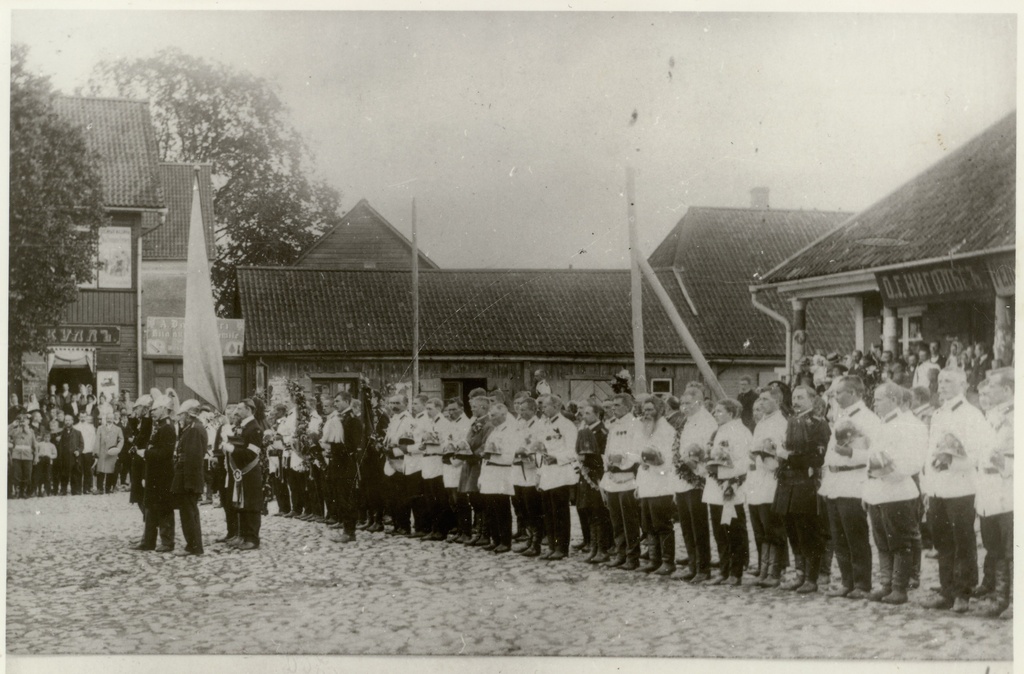 fotokoopia, Paide tuletõrjeühingu pidustused 20.saj. alguses