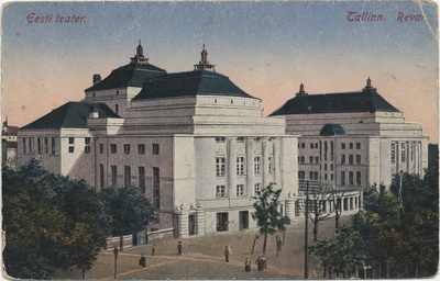 Tallinn-reval : Estonian Theatre  duplicate photo