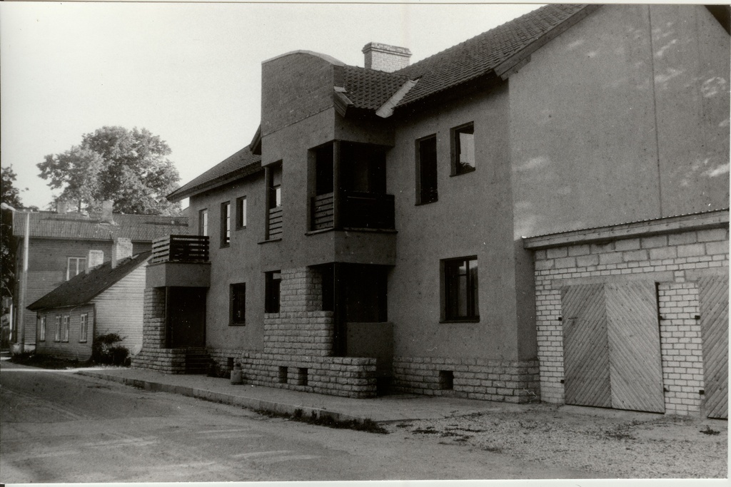 foto Paide Rüütli tänava algus 1995