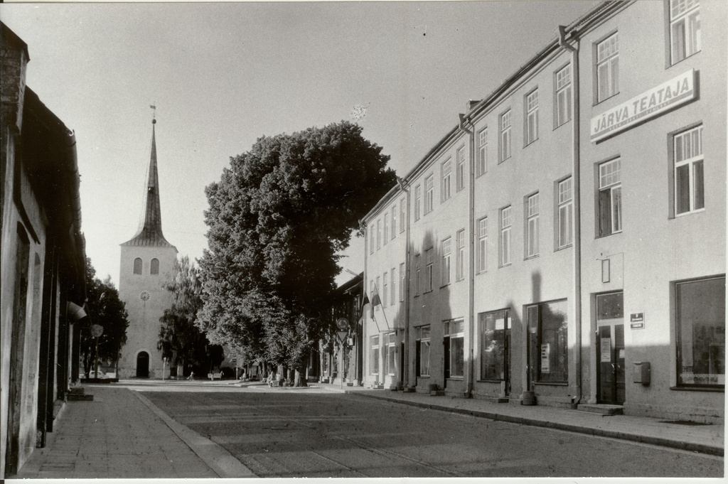 foto Paide Pikk tänav 2 1995