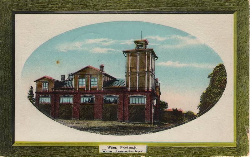 Postcard. Võru PRITSIMAJA.