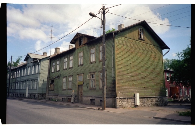 Building on Telliskivi Street in Tallinn