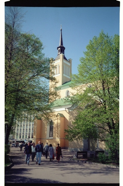 View of the Tallinn Jaan Church